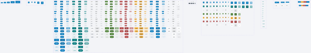 Social Point Button variants — intent, size, style, and shape